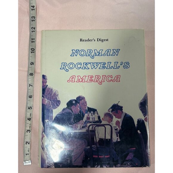 Norman Rockwells America Hardcover Readers Digest Christopher Finch 1976 Edition - Picture 13 of 14